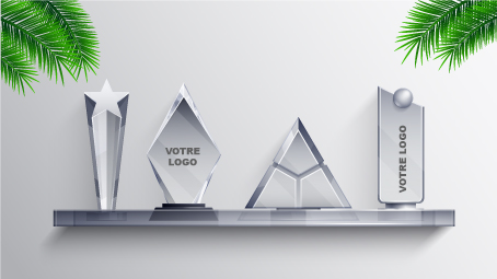 Trophée personnalisé Almudo